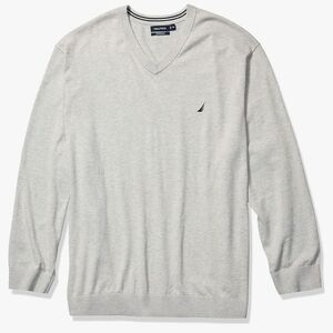 Nautica Men's V-neck sweater in White size M, Brand new